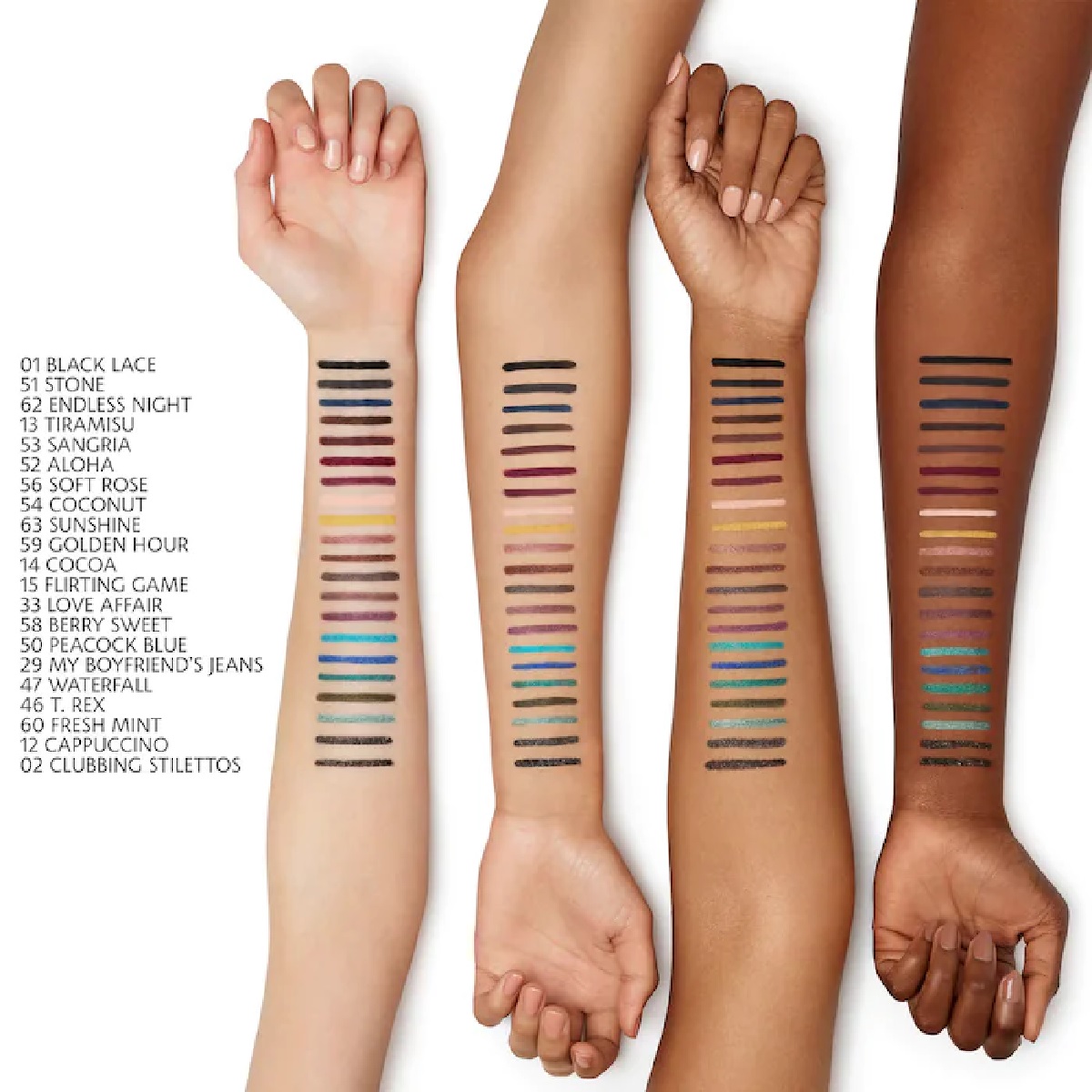 12 Hour Contour Pencil Eyeliner (DELINEADOR PARA OJOS DE LARGA DURACIÓN)